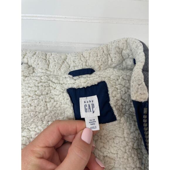 Agabang & Gap Pullover & Collared Sweater & Full Zip Vest Boys Bundle Size 12-18 - Picture 6 of 8